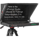 Fortinge 12" Studio Teleprompter Set with optional SDI In & Out