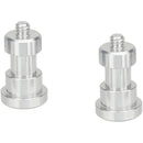 CAMVATE 1/4"-20 Male to Female Adapters (2-Pack)