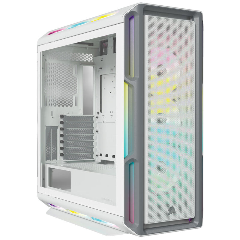 Corsair iCUE 5000T Mid Tower Desktop Case (White)