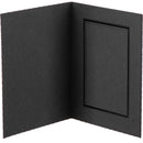 Tap Profit Line T-50 Portrait Folders (25-Pack, Black, 4 x 6")