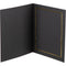 Tap Profit Line T-50 Portrait Folders (25-Pack, Black/Gold, 8 x 10")