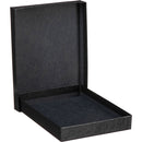 Tap 5 x 7" Black Leather Portrait Box (1" Depth, Case of 40)