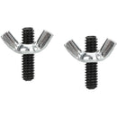 CAMVATE 1/4"-20 Screw Set with Wingnuts (2-Pack)