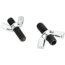 CAMVATE 1/4"-20 Screw Set with Wingnuts (2-Pack)