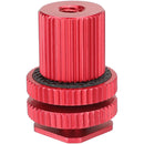 CAMVATE Cold Shoe Mount to 1/4"-20 Thread Adapter