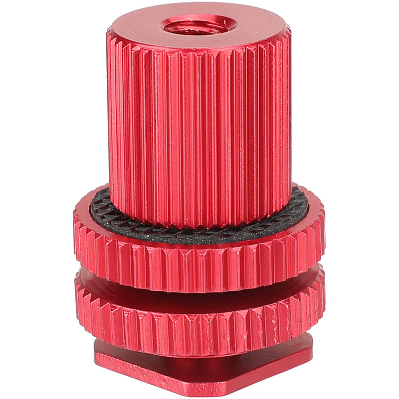 CAMVATE Cold Shoe Mount to 1/4"-20 Thread Adapter