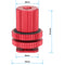 CAMVATE Cold Shoe Mount to 1/4"-20 Thread Adapter