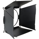 Litepanels 8-Leaf Rotating Barndoors for Studio X5 and X6 LED Fresnel Lights (12.7")
