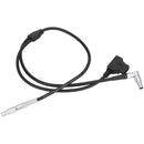 CAMVATE ARRI 7-Pin to RED 9-Pin and D-Tap Run/Stop Cable (24")