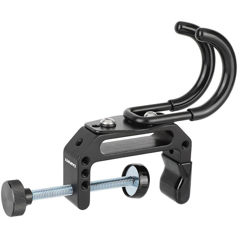 CAMVATE Heavy-Duty Wall Hook + Super C-Clamp with 1/4"-20 & 3/8"-16 Mounting Points