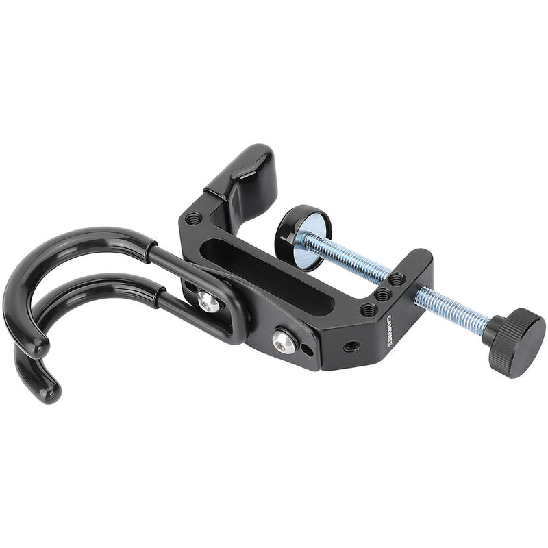CAMVATE Heavy-Duty Wall Hook + Super C-Clamp with 1/4"-20 & 3/8"-16 Mounting Points