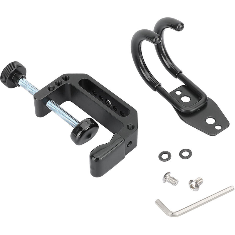 CAMVATE Heavy-Duty Wall Hook + Super C-Clamp with 1/4"-20 & 3/8"-16 Mounting Points