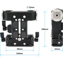 CAMVATE 10" Dovetail Plate and Quick Release Baseplate