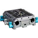 Kondor Blue LWS ARRI Bridge Plate with Riser for RED V-RAPTOR (Space Gray)