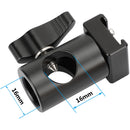 CAMVATE Light Stand Adapter with Cold Shoe Mount (Black Lever)