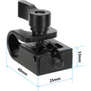 CAMVATE 15mm Single Rod Clamp with 1/4"-20 Thumbscrew Mount