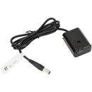 CAMVATE Sony NP-FW50 Dummy Battery to 2.5mm DC Cable (3.3')