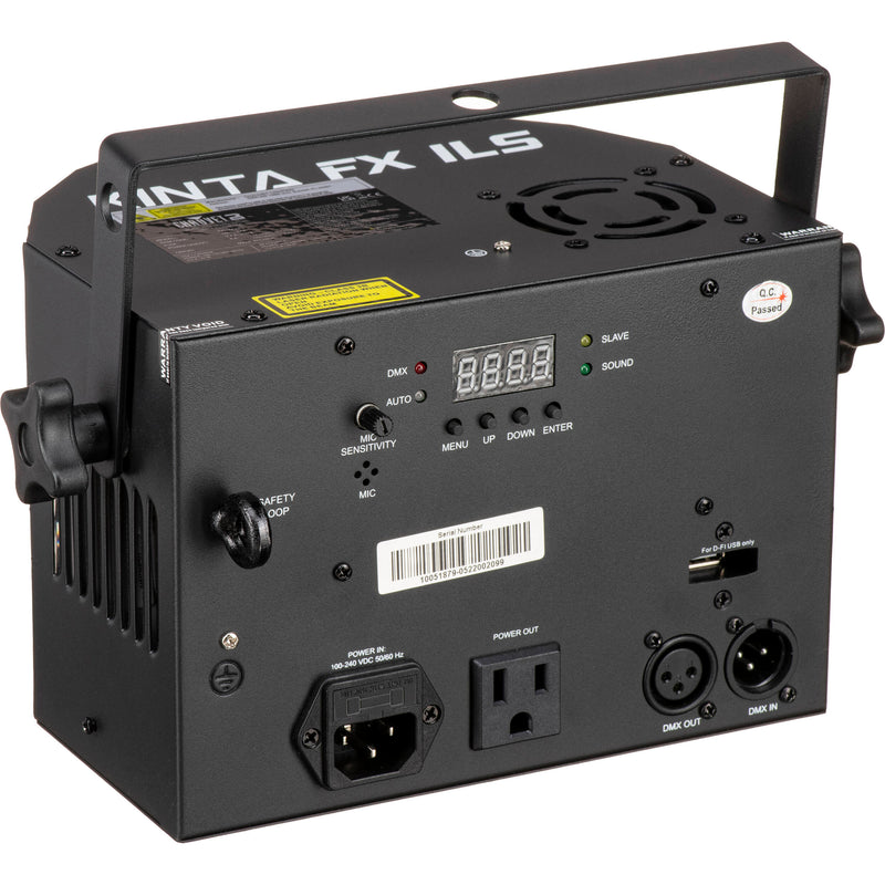CHAUVET DJ Kinta FX ILS RGBW LED Derby, Laser, LED, Strobe Multi-Effect Fixture