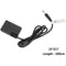 CAMVATE Canon LP-E17 Dummy Battery to 2.5mm DC Cable (39.4")