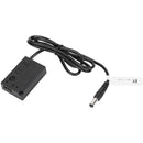 CAMVATE Canon LP-E17 Dummy Battery to 2.5mm DC Cable (39.4")