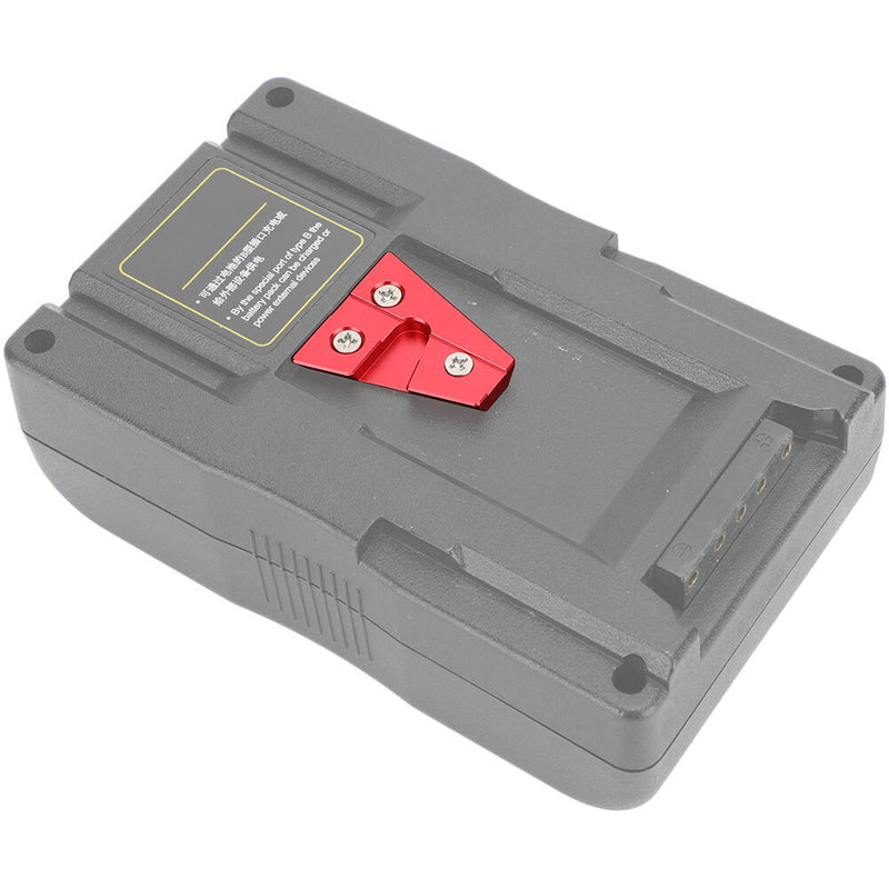 CAMVATE Quick Release V-Lock Wedge Plate (Red)