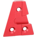 CAMVATE Quick Release V-Lock Wedge Plate (Red)