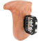 CAMVATE Large Wooden Handgrip with 1/4"-20 Thumbscrews (Left Side)