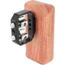 CAMVATE Wooden Handgrip with 1/4"-20 Thumbscrews (Right Side)