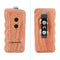 CAMVATE Wooden Handgrip with 1/4"-20 Thumbscrews (Left Side)