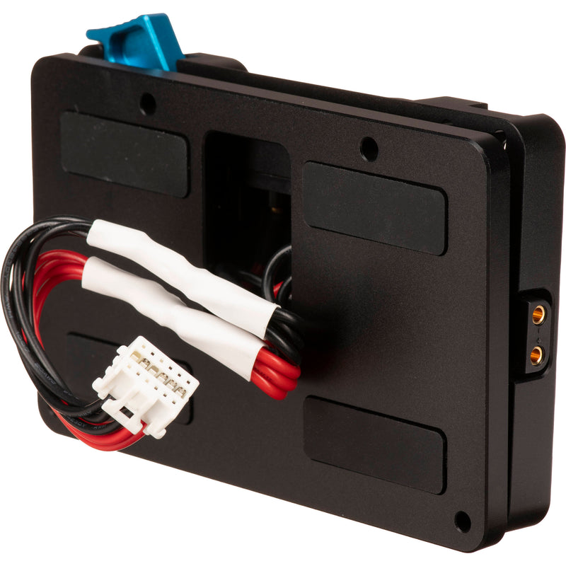 Kondor Blue Gold Mount Battery Plate for Blackmagic URSA Mini (Raven Black)