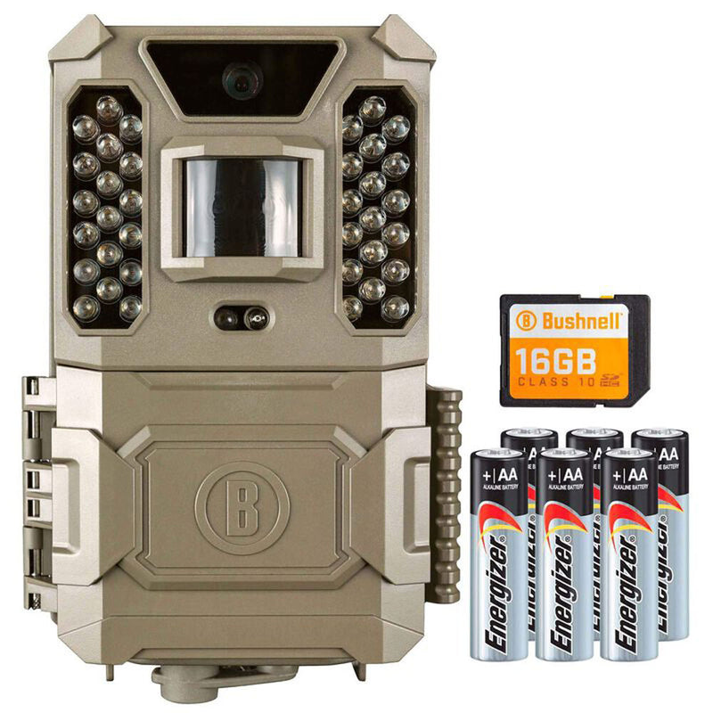 Bushnell Prime Low-Glow Trail Camera Kit (Gray)