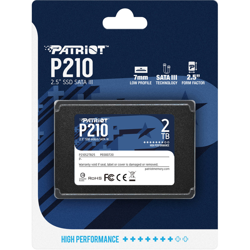 Patriot 2TB P210 Sata III 2.5" SSD