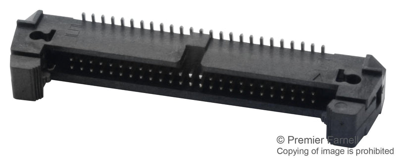 SAMTEC EHF-125-01-L-D-SM Wire-To-Board Connector, 1.27 mm, 50 Contacts, Header, EHF Series, Surface Mount, 2 Rows