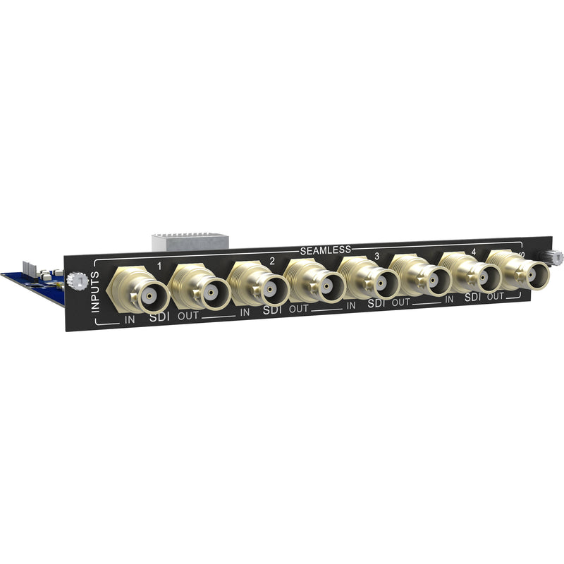 Alfatron 1080p Seamless SDI Input Card with 4 SDI Input and 4 Loop Output Ports