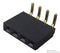 SAMTEC SSW-104-02-G-S-RA Board-To-Board Connector, Right Angle, 2.54 mm, 4 Contacts, Receptacle, SSW Series, Through Hole