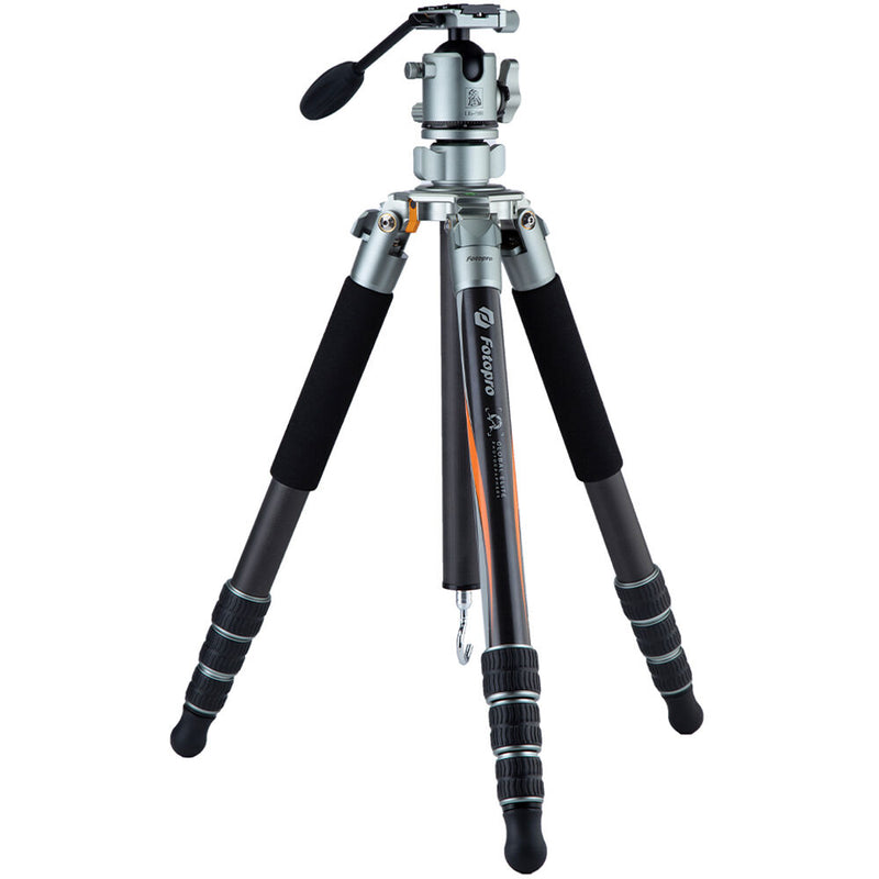 Fotopro TL-84C Global Elite Carbon Fiber Tripod with LG-9R Ball Head