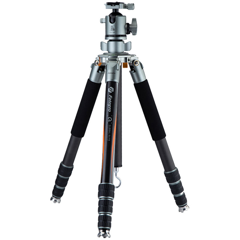 Fotopro TL-84C Global Elite Carbon Fiber Tripod with LG-9R Ball Head