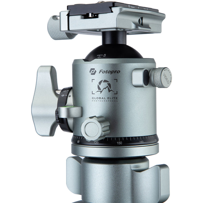 Fotopro TL-84C Global Elite Carbon Fiber Tripod with LG-9R Ball Head