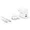 EZQuest UltimatePower 65W 2-Port GaN USB Type-C PD Wall Charger