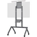 Heckler H730 AV Cart for Logitech Rally Bar (Black Gray)