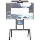 Heckler H730 AV Cart for Logitech Rally Bar (Black Gray)