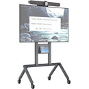 Heckler H730 AV Cart for Logitech Rally Bar (Black Gray)