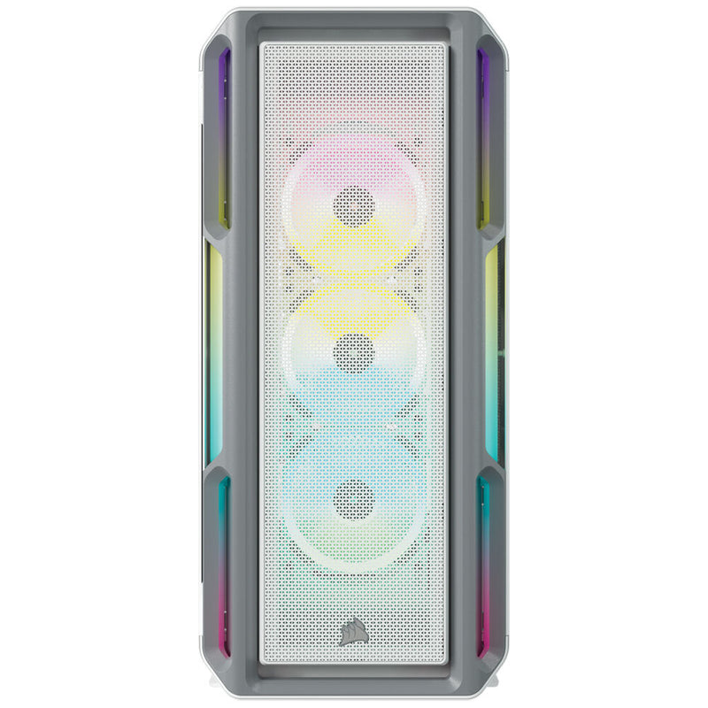 Corsair iCUE 5000T Mid Tower Desktop Case (White)