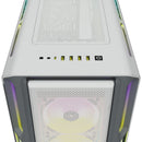 Corsair iCUE 5000T Mid Tower Desktop Case (White)