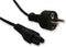 PRO ELEC SH10188R Mains Power Cord, Mains Plug, Schuko, IEC 60320 C5, 6.56 ft, 2 m, Black
