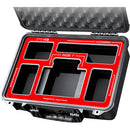 Jason Cases SmallHD Indie 7 Touchscreen Monitor Case (Red Overlay)