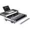 Odyssey Flight Zone Glide Style Flight Case for Pioneer DDJ-REV7 (Silver on Black)