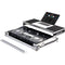 Odyssey Flight Zone Glide Style Flight Case for Pioneer DDJ-REV7 (Silver on Black)