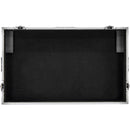Odyssey Flight Zone Glide Style Flight Case for Pioneer DDJ-REV7 (Silver on Black)