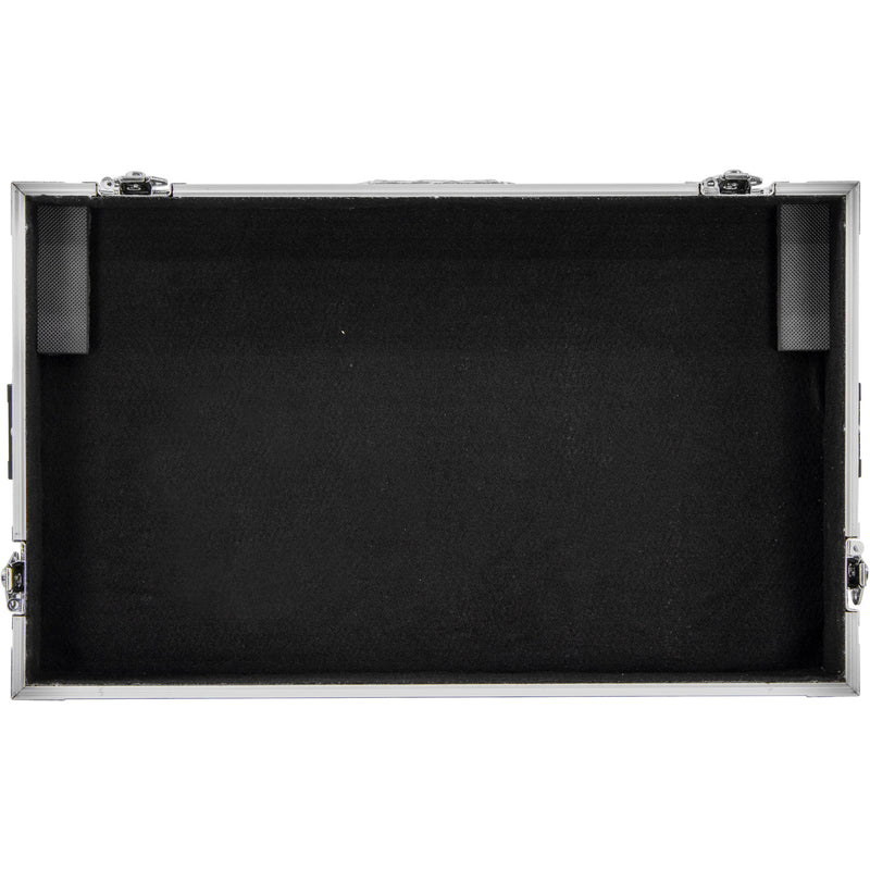 Odyssey Flight Zone Glide Style Flight Case for Pioneer DDJ-REV7 (Silver on Black)